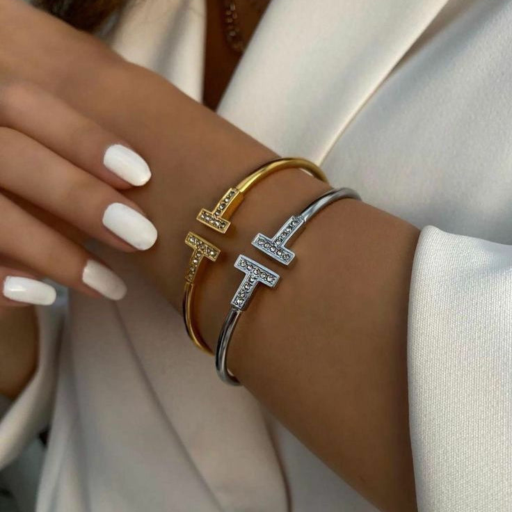 Bracelet T Wire Diamants TF